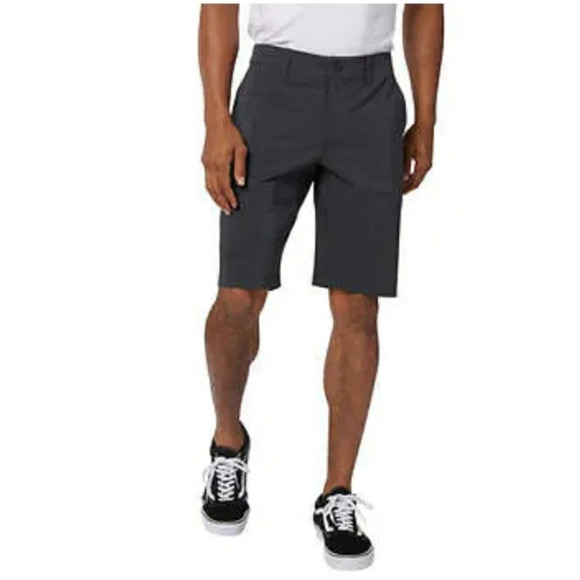 Hang Ten Men’s Hybrid WalkShorts Tan Black Blue Size 36 - Picture 1 of 12